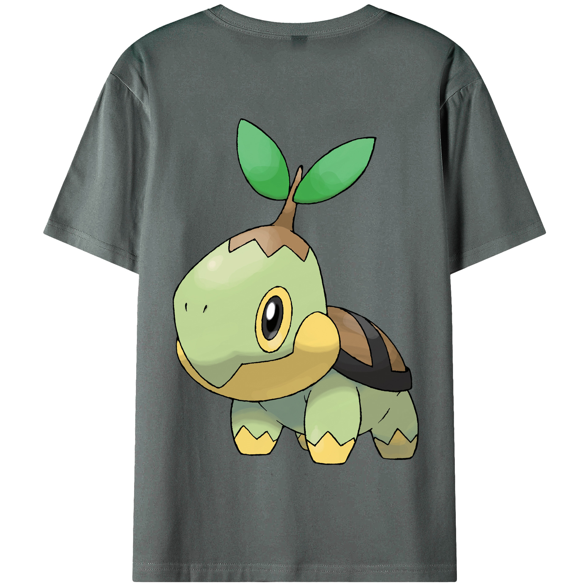 （画像用） ポケットモンスター Pokémon 綿100％半袖Tシャツ（背面プリント）